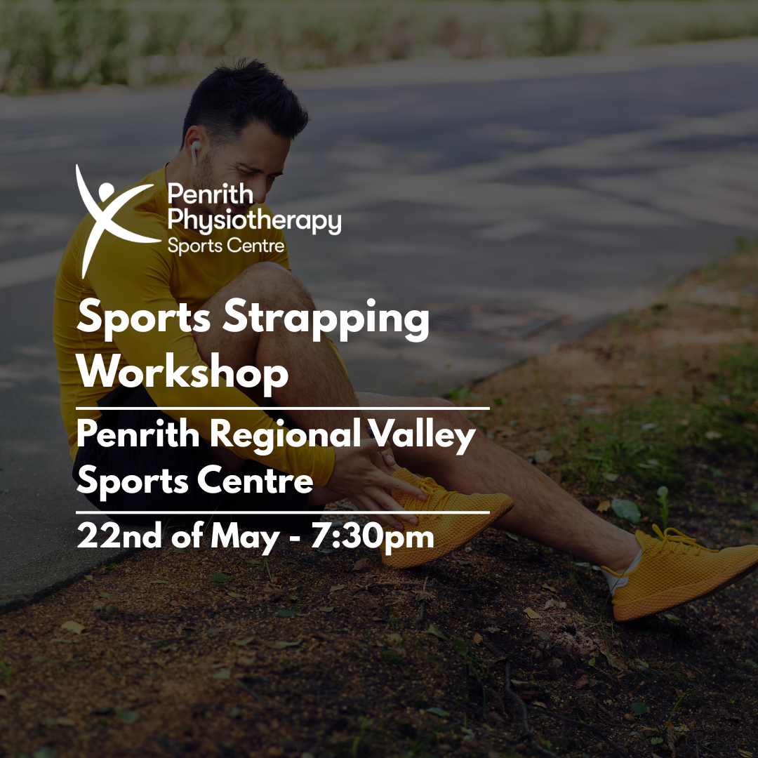 Learn How Sports Taping Can Help Prevent Injuries — Join Our Free Strapping Workshop!